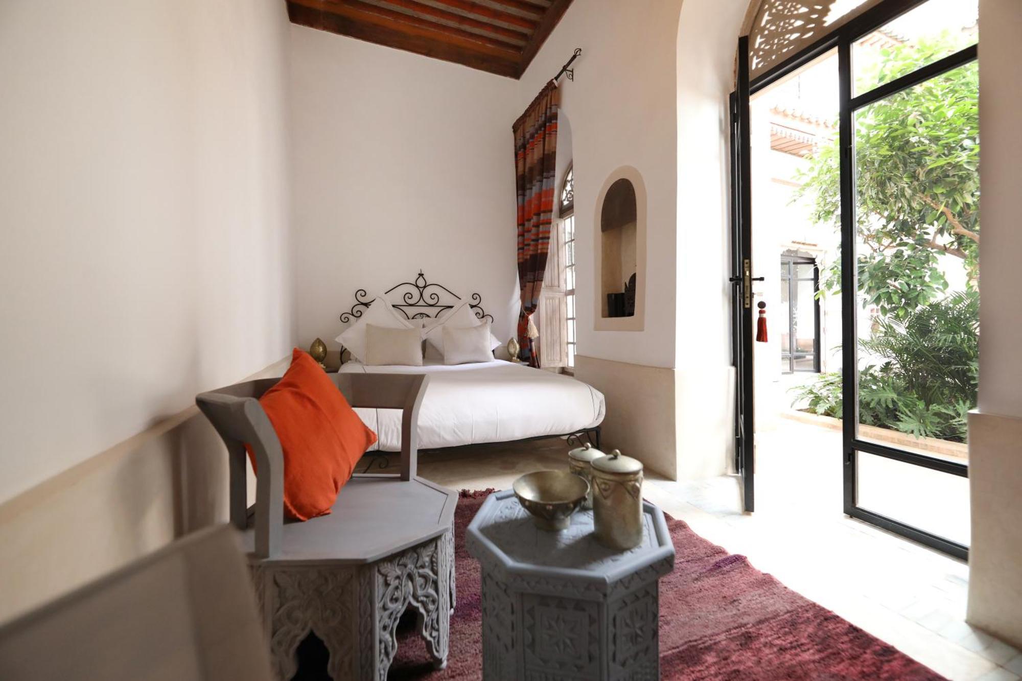 Riad Les Hirondelles Boutique Hotel Маракеш Стая снимка