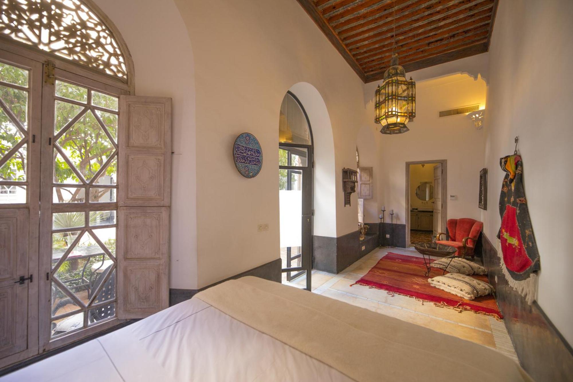 Riad Les Hirondelles Boutique Hotel Маракеш Стая снимка