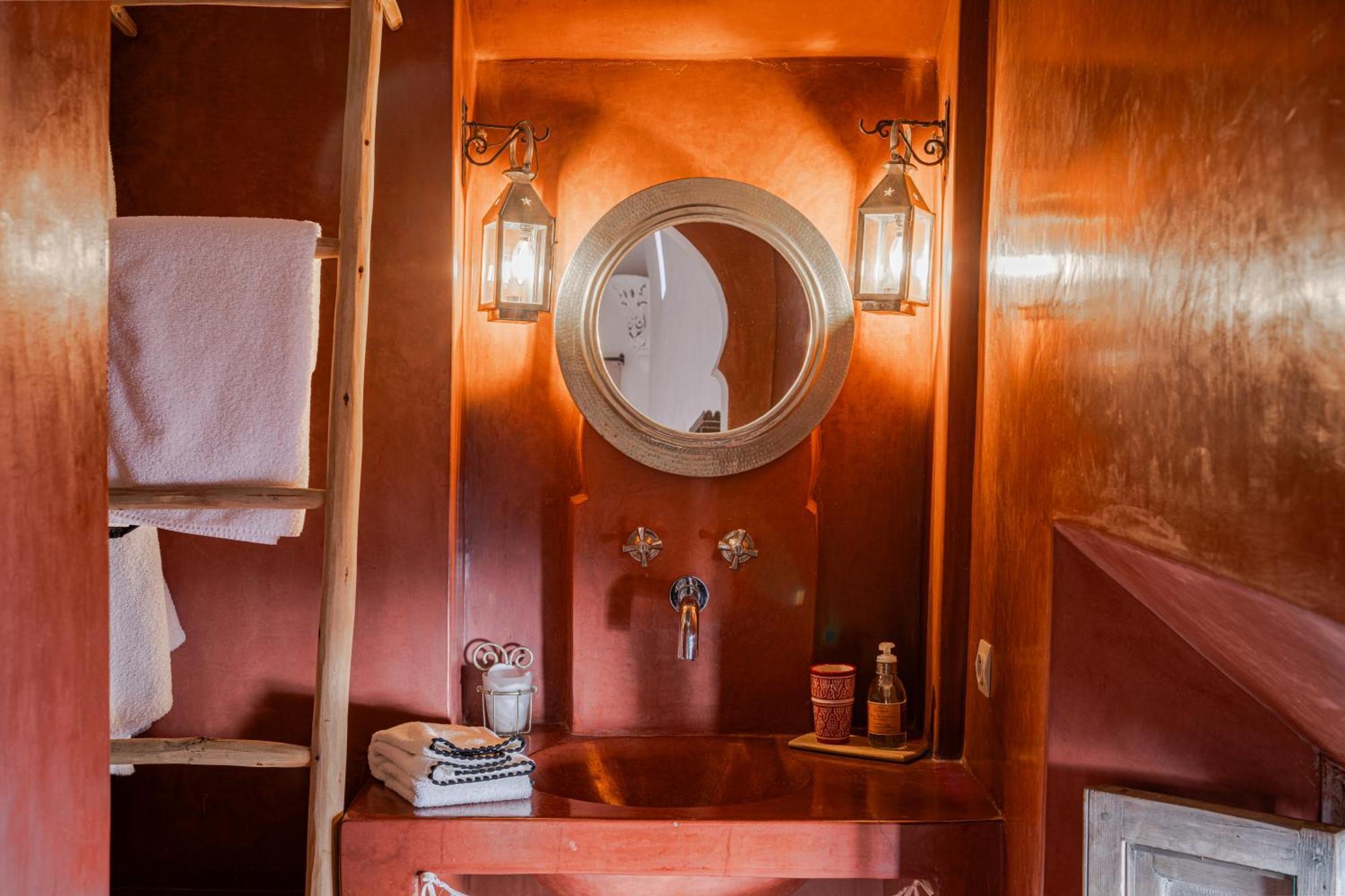 Riad Les Hirondelles Boutique Hotel Маракеш Стая снимка