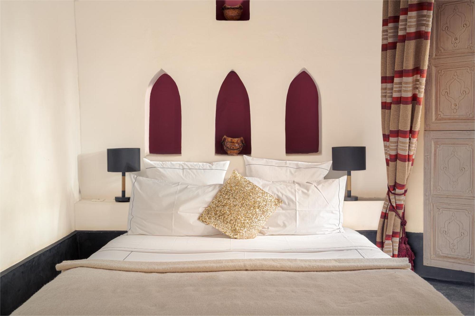Riad Les Hirondelles Boutique Hotel Маракеш Стая снимка
